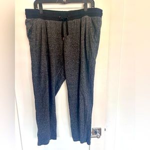 HM jogger pants  grey and black  with drawstring. Size XL